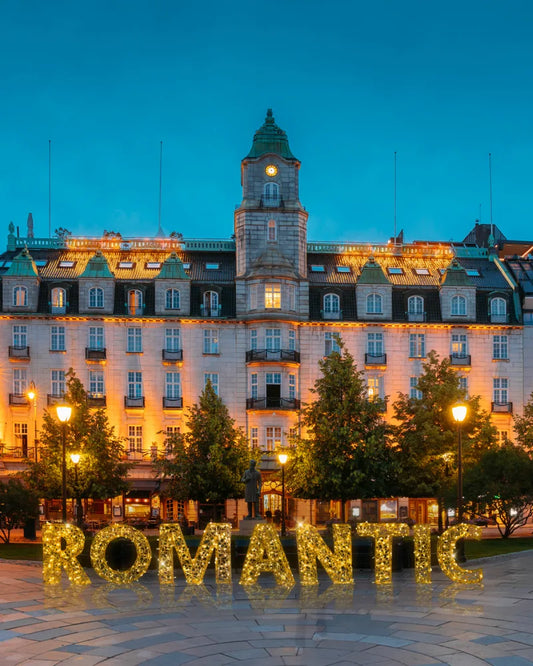 Leuchtbuchstaben aus Aluminium – goldene LED-Buchstaben für Außenbereiche