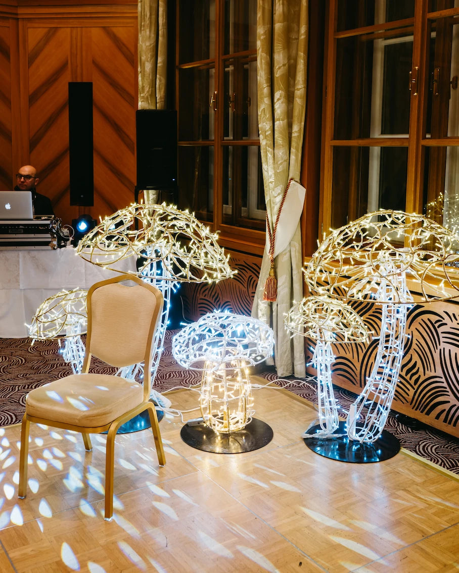 Alganic Leuchtpilze – zwei gewachsene Formen